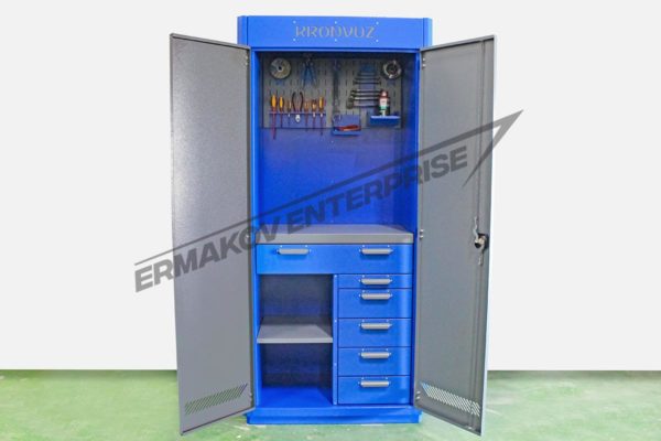 Фото шкафа инструментального для хранения инструментов KronVuz Box 1631 Фото шкафа инструментального для хранения инструментов KronVuz Box 1631