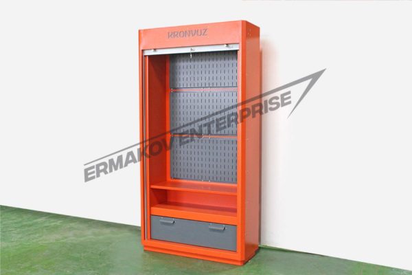 Инструментальный шкаф KronVuz Box 1113 R в открытом виде Инструментальный шкаф KronVuz Box 1113 R в открытом виде