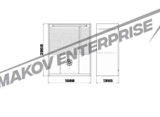 Чертеж камеры КРОН-К-1500 Чертеж камеры КРОН-К-1500