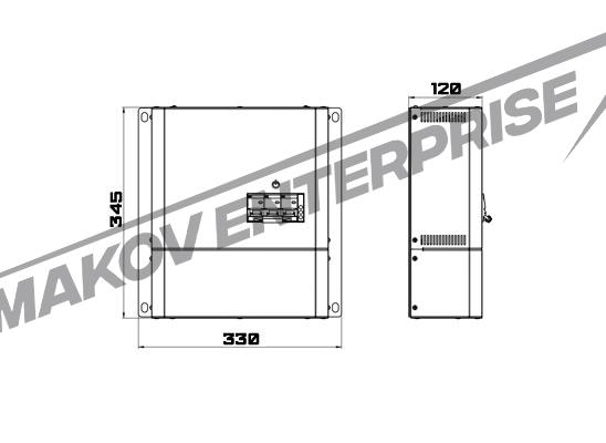 Чертеж фильтра KEF-24/400 Чертеж фильтра KEF-24/400
