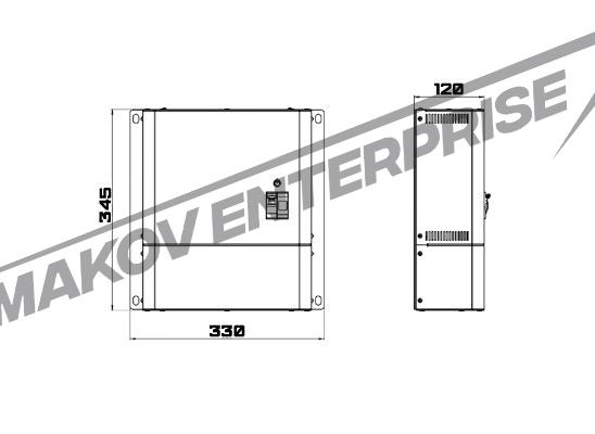Чертеж фильтра KEF-8/230